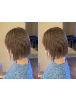 "韓国ボブ"忙しい朝もセットが楽々◎再現性のあるカットでご自宅でのセットも簡単♪