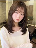 ベビーバング/ブラウンアッシュ/20代/30代/表参道【平島】