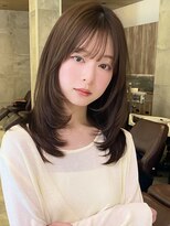 グランド(GRAND) ベビーバング/ブラウンアッシュ/20代/30代/表参道【平島】