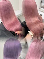 ベレーザシェルト(Beleza scelto) 13894ブリーチ&ダブルカラー韓国レイヤーラベンダーピンク