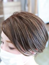 白髪ぼかし「ハイライトカラー」