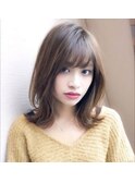 外はねクビレプチウルフカット