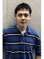 レジュアル(RESSUAL)&nbsp;かき上げヘア　ニュアンスマッシュ　センターパート　ビジネス