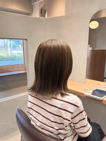 ペブル(pebble)&nbsp;ボブ/外ハネボブ/透明感/艶髪/髪質改善/明石/大久保