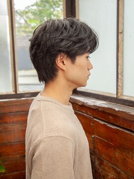 アラワラブルー(arrawarra blue) ナチュラルコンマショート/20代/30代/40代/50代/倉敷/白楽町