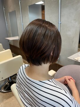 フープ 川越(hoop) ニュアンスショートボブ