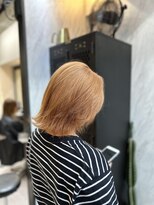 ヴァイス 渋谷店(VAICE)&nbsp;オレンジベージュ/ケアブリーチ/ショート