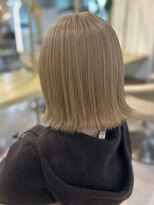 シックスバイギンザロンド 名古屋(six by ginza Lond) ハイトーンボブ