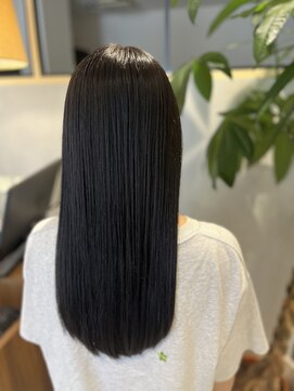 オールマイティービューティーモア(ALLMYTEA Beauty more+) 暗髪カラー