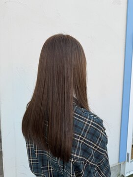 ジュエ ヘアー デザイン(Jue hair design) オリーブベージュ/ロング/透明感カラー/20代/30代/知立/刈谷