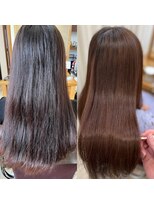 ミラ(MIRA)&nbsp;パサパサ髪から半年後の姿