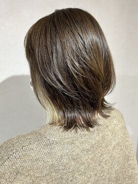 クラゲヘアー/小顔/ココアベージュ/オリーブグレー/天王町AI124