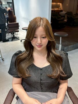 ザシェノンウメダ(THA CHAINON UMEDA) 心斎橋/着物ヘア/大人ガーリー/ダークアッシュ/似合わせカット