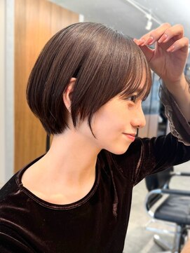 アビー(ABBEY4) コンパクトショートカット丸みショートくびれショートボブ表参道