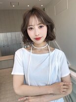 ロンド クラン 岡崎(Lond Clan)&nbsp;ふわふわ可愛いウェーブ巻きボブ