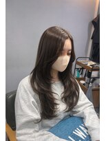 エスト 小倉(est)&nbsp;髪質改善縮毛矯正/ハイレイヤー/オリーブグレー