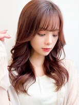 アークスヘアー&nbsp;艶感べージュ★スタイリング簡単艶髪ロングヘアウェーブアレンジ