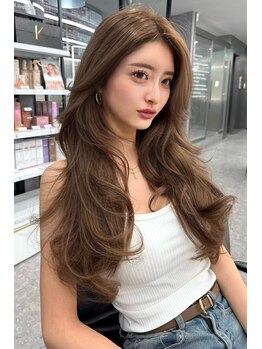 ランズ アネックス 梅田(LANDS ANNEX)の写真/《LANDSのデザインカラー》最新のトレンドをおさえたサロンで貴方のなりたいが叶う【梅田/艶髪ケアカラー】