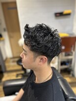 バーバーブロス(BAR BER bro's)&nbsp;ワンカールパーマ～ショートver～/浦安/バーバー