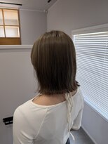 アウラヘアーサロン(aura hair salon) オリーブベージュ