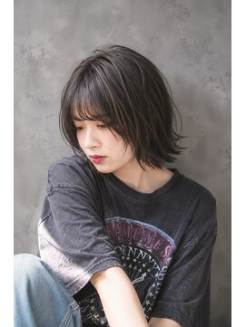 ピース バイ シータ(PEACE by CITA) 【KENJI】透明感グレージュで魅せる大人ボブウルフ