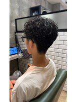 アルフレッド 瑞穂店(alfRed)&nbsp;抜け感際立つ大人のルーズパーマスタイル/メンズサロン/男性専門