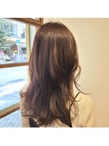 ヘアーズ ロッソ テラス(hair's ROSSO TERRACE)&nbsp;レイヤー×ミルクティーベージュ