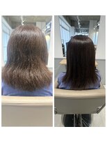 スープル オザキヤマ(SOUPLE.ozakiyama) 【髪質改善x縮毛矯正】SILKストレート