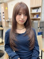 ミリ(mm)&nbsp;10代20代30代レイヤーカット髪質改善くびれ巻き透明感仙台韓国