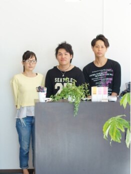グランツ(glanz)の写真/スタイリストのみ在籍！マンツーマン施術でカウンセリングからアフターケアまでお悩みが解消できるサロン☆