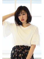 アース 大井町店(HAIR & MAKE EARTH) ナチュラル可愛いボブスタイル【EARTH大井町】 20代/30代/40代