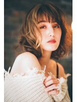 グランシャリオ 笹塚店(Grand Chariot) 【GrandChariot 笹塚】ランダムカールのセミディスタイル