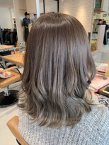 マーズ 山本丸橋店(Mars) グレージュ×ミディアム