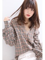 バズヘアー(BUZZ hair) サラッとなびく艶セミロング