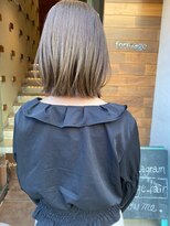 スヴァーゴ ヘアー svago hair&nbsp;切りっぱなしボブ