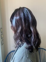 ニコ ヘアーアンドメイク(nico hair&make) 艶パープル