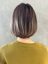 アイティー バイ アルバム 中野店(IT by ALBUM)&nbsp;フレンチカジュアルカーキベージュニュアンスカラー_ba311932