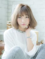 ロンド シャルム 吉祥寺(Lond charme)&nbsp;ロンド【千田大地】ケアブリーチダブルカラーグレージュボブ