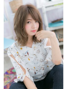 ミック ヘアアンドメイク アップ 駒込店(miq Hair&Make up) 外国人風ナチュラルグラデーション重軽MIXネオウルフb1