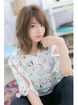 ミック ヘアアンドメイク アップ 駒込店(miq Hair&Make up) 外国人風ナチュラルグラデーション重軽MIXネオウルフb1