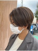 ハンサムショート×ハイライト