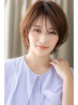 カバーヘアアンドスパ ブリス 浦和(COVER HAIR&SPA bliss) シースルーバング前下がりボブウルフウェットスタイルZ浦和