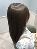 【海野指名限定】カット+髪質改善イルミナカラー（白髪染可）+美髪tr　¥12650