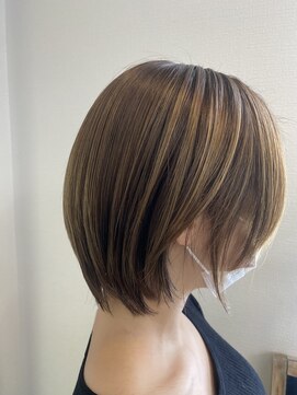 リフェリーチェ(Re.felice) 縮毛矯正＋ベージュカラー