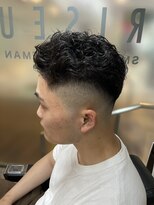 フリゼーア 川西店(FRISEUR) フェード×ハードパーマm