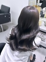 ペレ 栄店(PELE) ウルフ/マチルダボブ/ピンクベージュ/インナーグレージュ/