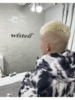 ウィステル&nbsp;ホワイトブロンド×スキンフェード