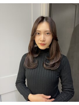 ロンドアヴァントゥス 池袋(Lond aventus) 韓国レイヤー/韓国風/ボブ/髪質改善/黒髪/ブリーチなし〔池袋〕