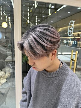 ゼスト フィーノ(ZEST fino) 海外風バレイヤージュ メンズカット 立川