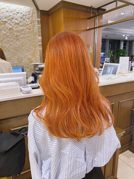 ザック ヴィ(ZACC  vie) ブリーチカラー / パステルオレンジ